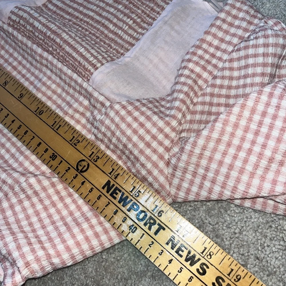 O.P.T Sana Two-Piece Set in Gingham Pink - Picture 7 of 15